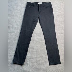Tommy Hilfiger Black Slim Jeans Tapered Fit 33x32